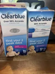 1 Clearblue Digital & 1 Easy Ovulation Test Kit Expiration 2026 & 2027 20 Test