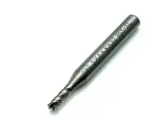 US Stock 3pcs 3mm Four 4 Flute HSS & Aluminium End Mill Cutter CNC Bit