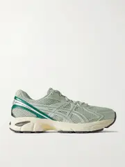 [Asics] Asics - Gt-2160 Faux Leather-trimmed Mesh Sneakers - Gray - UK 3 UK 3 Gray