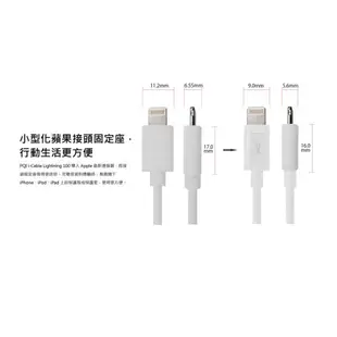 【PQI】 iPhone快充線 MFI認證 USB-A to Lightning充電線 充電線 傳輸線 蘋果快充線