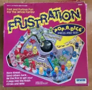 NOS Sealed Vintage Frustration Pop A Dice Game Purple Box Irwin Canada Free Ship