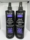 (2) Focus 21 Splash Leave-In Conditioner Spray 12 fl oz