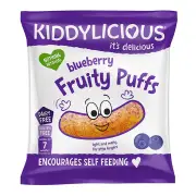 Kiddylicious Blueberry Fruity Puffs 10g