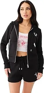 [True Religion] Women's Tr Hs Classic Zip Hoodie​