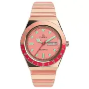 Q Timex Malibu 36mm Pink Rose Gold Ladies Watch TW2V38600 | Official Dealer