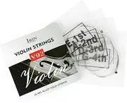NULYLU 4pcs Strings String Violin Strings Set Core Replacement Strings for Standard Tension Excellent Sound Quality for Beginners and Music Lovers Easy to Use Violin Accessories