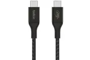 Belkin 240W USB-C to USB-C Braided Cable 2M - Black