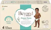 Beyond by BabyLove Nappy Pants Size 4 (9-14kg) | 72 Pieces (2 x 36 Pack)