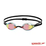 【SPEEDO】成人競技鏡面泳鏡 SPEEDSOCKET(白)