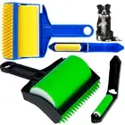 4 Pcs Sticky Roller Reusable Lint Roller Washable Lint Cleaner ~