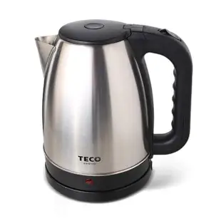 【TECO 東元】全新福利品 優惠組 1.8L大容量不鏽鋼快煮壺 XYFYK1705(贈 奈米清潔海綿3入)