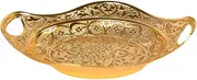 BIUDECO European Style Candy Tray Decorative Serving Plate for Dried Fruits Snacks for Home Hotel Entertaining Easy to Clean Elegant Present