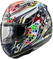 Arai RX-7V Evo Nakagami GP2 Helmet, multicolored, Size M for Men