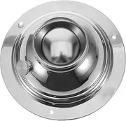 Yardenfun Bathroom Exhaust Vents Stainless Steel Air Vent Hood Classic Appearance Easy Install