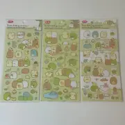 Sumikkogurashi Assorted Gold Foil Sticker Sheet 3 pcs
