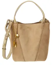Chlo Spin Small Suede Bucket Bag
