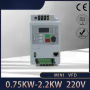 220V1.5KW 2.2KW 4KWSingle Phase Input and 3 Phase Output Frequency Converter VFD