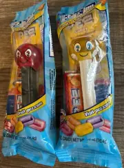 Devil & Angel Emoji Globe Crystal Head PEZ Dispensers NIB - Which are you???