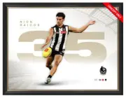 NICK DAICOS 2022 COLINGWOOD FC FRAMED MEMORABILIA OFFICIAL LICENSED