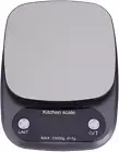 Digital Kitchen Scale, LCD Digital Electronic 10Kg/1G Kitchen Food Scale Stainle