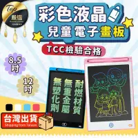 在飛比找PChome24h購物優惠-【一鍵清除 柔和護眼 8.5吋】兒童電子繪板 電子畫板 彩色