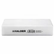 HALDER 1pk 200 x 140 x 40mm Rubber Mallet Hammer Insert - White 3688.001