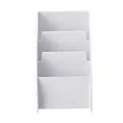 2PCS Remote Control Phone Stand Holder Desktop Organizer Home Office Storage Boxes