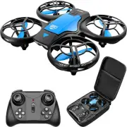 V8 Gesture Sensing Remote Control Small Plane - Blue Drone