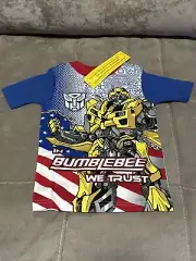 Transformers Bumble Bee Pajamas 3 Piece Set New