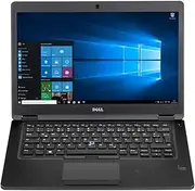 [DELL] Latitude 14-5480 Intel Core i5-7300U X2 2.6GHz 8GB 500GB 14", Black (Certified Refurbished)