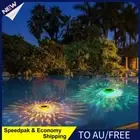 AU Solar LED Swimming Pool Floating Lights Type-C Charging Underwater Pool Light