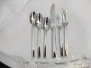 NEW ! GORMAN 80/10 STAINLESS 6 PIECE FLATWARE PLACE SETTING SKYLAR