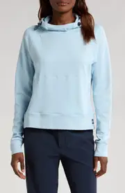 Swannies Emma Drawcord Hoodie in Sky at Nordstrom, Size Small