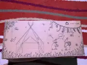 Tiny Land Teepee Tent for Kids Tent Indoor Canvas Toddler Tent - NATURAL COTTON