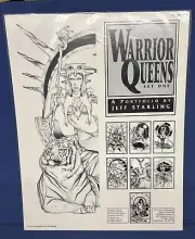 1991 WARRIOR QUEENS SET ONE A PORTFOLIO BY JEFF STARLING - MINT CONDITION