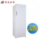 HAWRIN華菱 210L直立式冷凍櫃-白色HPBD-210WY 免運含拆箱定位