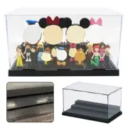 Clear Acrylic Display Box Showcase Building Blocks Brick Car Model Action Figure
