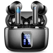 Wireless Earbuds Bluetooth 5.3 Ear Buds, Wireless Headphones in Ear with 4 EN...