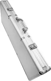 Chip Case Carrying Case,Anti Collision Portable Organizer Holder Storage Container for Travel Household Adults Players Men, Silver