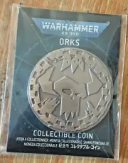 Orks Collectible Coin-Nob-Warboss-Grot-Gobbo-Boyz-Gorkamorka-Warhammer 40k