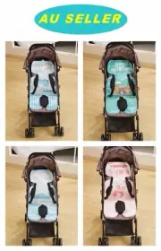 Summer Baby Kids Stroller Car Seat Pram Highchair Cool Icy Silky Liner Mat