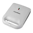 4 Slices Toaster 1500W Bread Non Stick Electric Sandwich Press Maker WHT