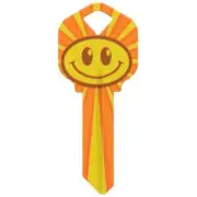 (10 Pack) HILLMAN Wackey Smiley Face Kwikset Key Blank 66/KW1