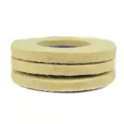 3pcs Wool Felt Disc Polishing Buffing Finishing Wheel Pad For Angle Grinder