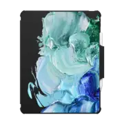 iPad Air 13-inch (M2/M3) Impact Folio Case Blue Splash