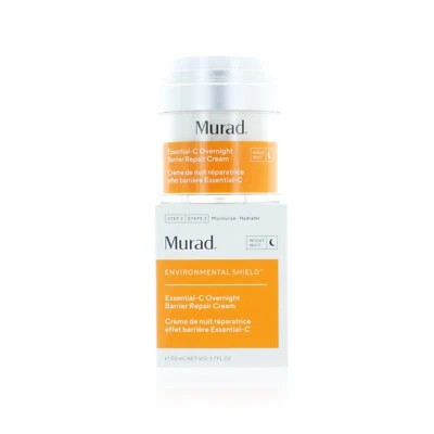 Murad Essential C Overnight Barrier Repair Cream 50ml 1.7oz NEW FAST SHIP