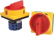 LW26-20/2GS Transfer Switch 690V 20A Off-ON 2 Position 4 Poles 8 terminals Padlock Rotary Cam Switch Main Switch