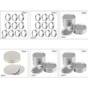 10 Pieces/Set Canning Lids Rings Split-Type Storage Solid Caps for