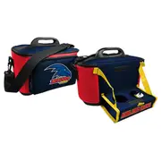 Adelaide Crows AFL Cooler Bag With Tray Lunch Box Picnic Bag