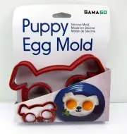 NEW GAMAGO Puppy Silicone Mold Cute Shaped Egg Mold for Eggs Pancakes Candy
